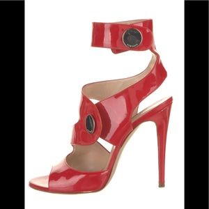 Versace Patent Leather Heels Size 38 1/2